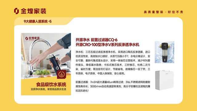 人居系统赋能高品质住宅新时代麻将胡了试玩金煌家装九大健康(图5)