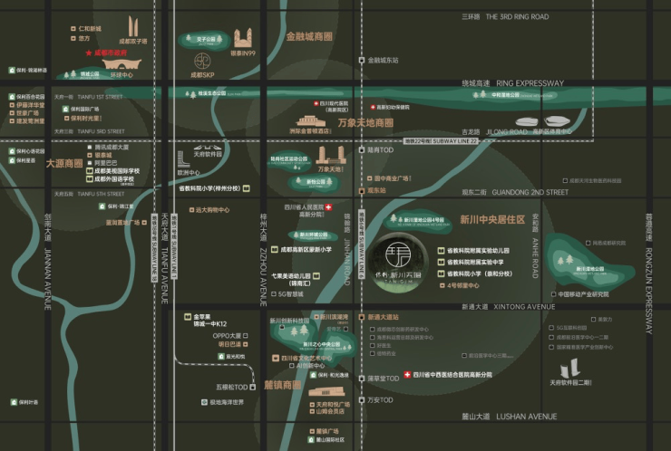 售楼处电话_ 户型面积及特点_优惠活动详情_项目详情麻将胡了2游戏入口成都【保利新川天珺】房价信息发布_(图8)